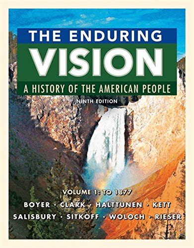 The Enduring Vision Volume 1 To 1877 Epub