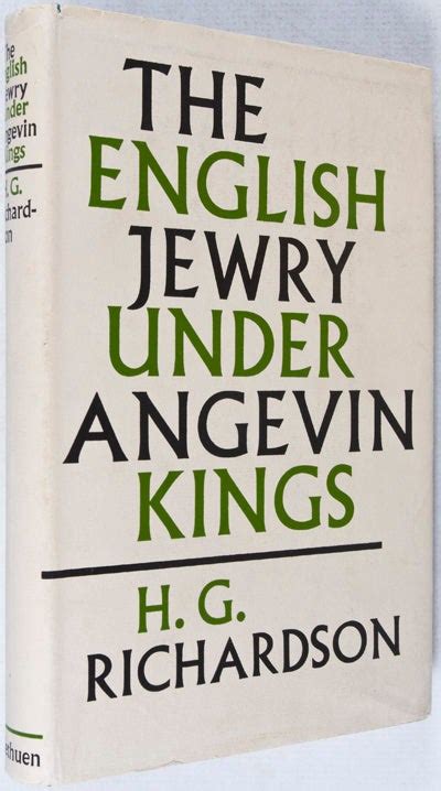 The English Jewry Under Angevin Kings Doc