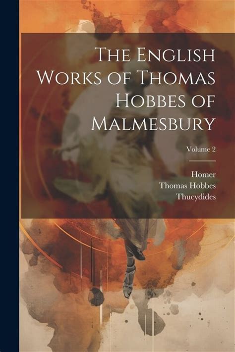 The English Works Of Thomas Hobbes Of Malmesbury Volume 2 PDF