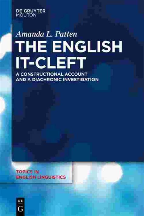 The English it-Cleft Ebook PDF