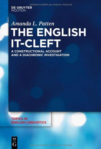 The English it-Cleft Ebook PDF