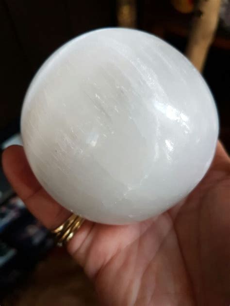 The Enigmatic Selenite Ball: Unraveling Its Luminescent Secrets