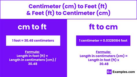 The Essence of Centimeters and Feet