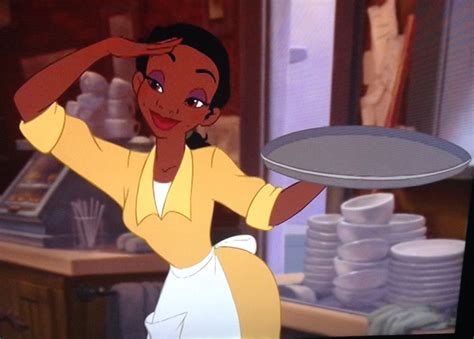 The Essence of Tiana's Waitress Uniform