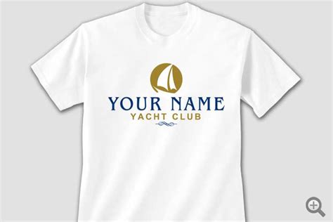 The Essence of a Yacht Club T-Shirt: Exclusivity and Heritage