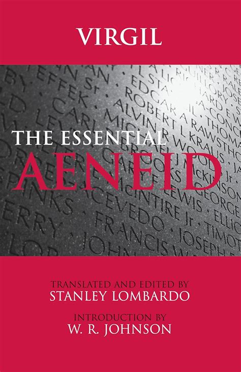 The Essential Aeneid Hackett Classics Reader