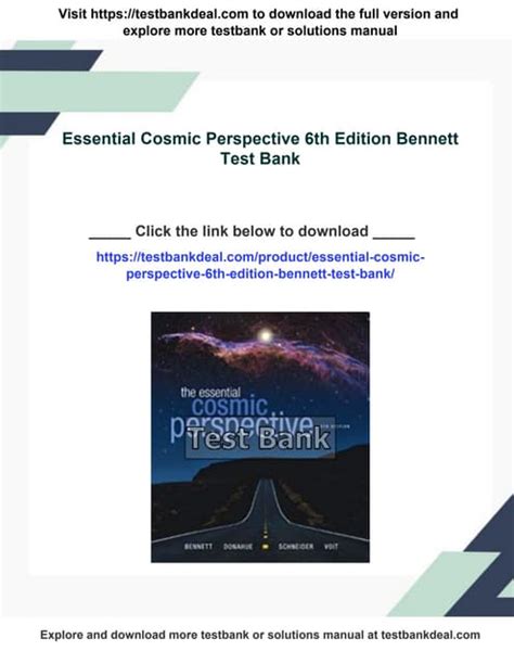 The Essential Cosmic Perspective 6th Edition Answers Kindle Editon