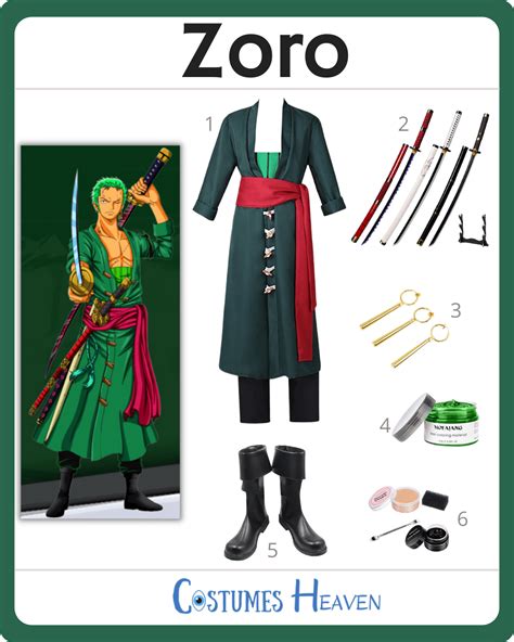 The Essential Elements of Zoro's Costume