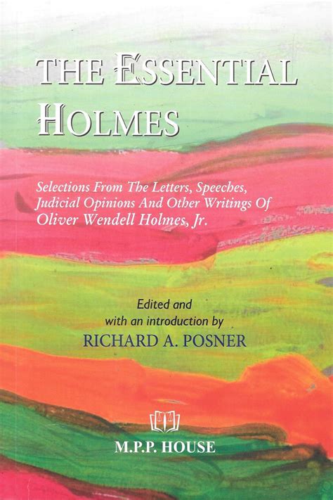 The Essential Holmes Selections from the Letters Reader