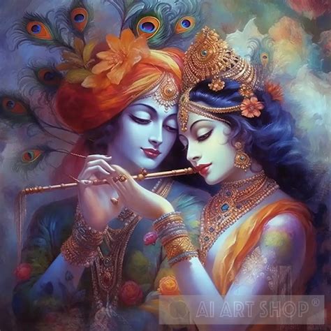 The Eternal Union of Radha and Krishna