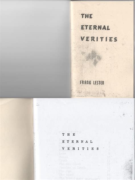 The Eternal Verities Epub