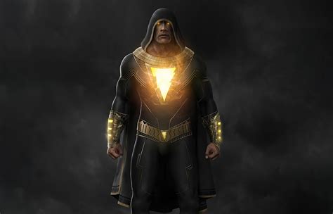 The Ethereal Black Adam Suit: A Conduit of Power and Symbol of Control