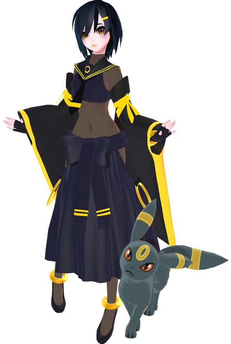 The Ethereal Grace of Umbreon Gijinka: An Exploration into the Allure and Inspiration