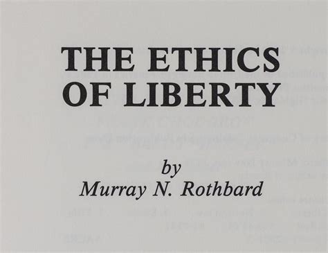 The Ethics of Liberty Kindle Editon