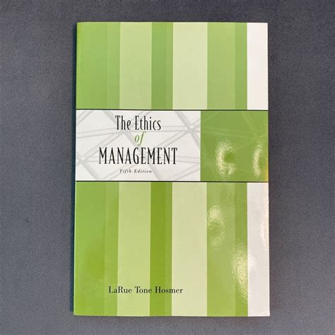 The Ethics of Management 2nd Edition Doc