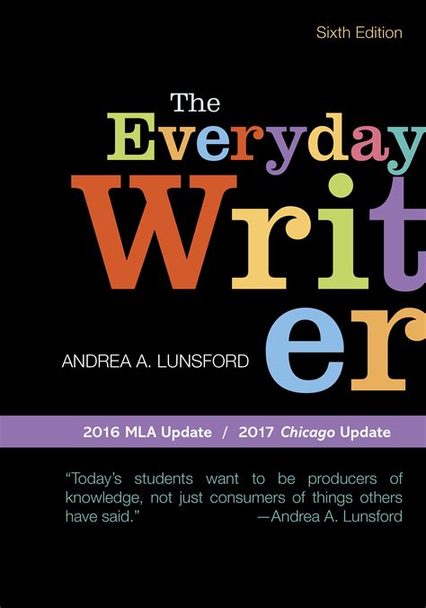 The Everyday Writer with 2016 MLA Update PDF