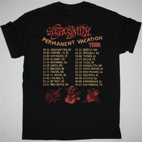 The Evolution of Aerosmith Tour Shirts