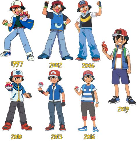 The Evolution of Ash's Outfits: A Chronological Exploration