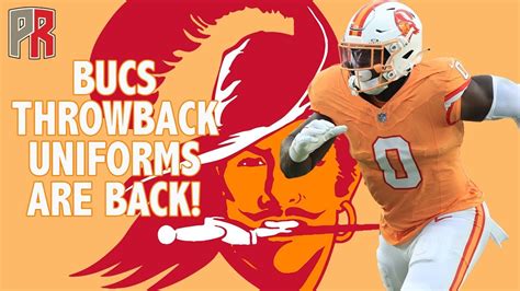 The Evolution of Bucs Throwback Jerseys: A Timeless Legacy