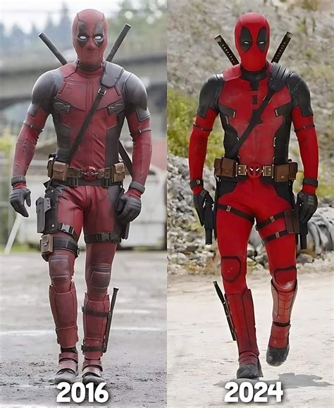 The Evolution of Deadpool's Suit