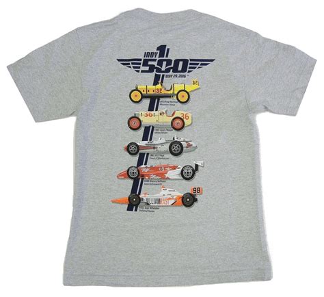 The Evolution of Indy 500 T-Shirt Designs