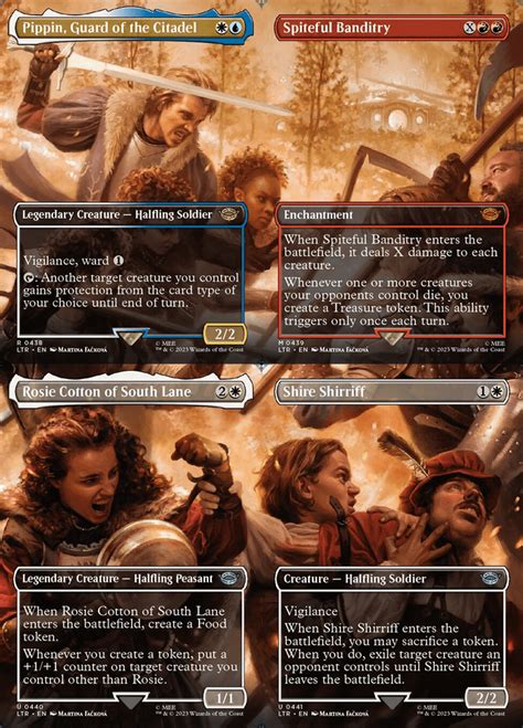 The Evolution of LOTR Scene Cards