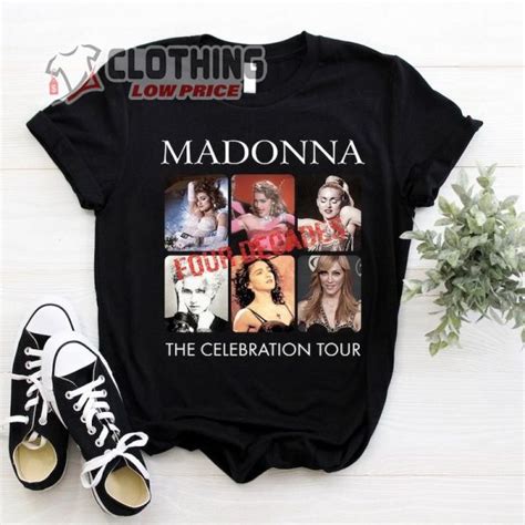 The Evolution of Madonna Tour T-Shirts