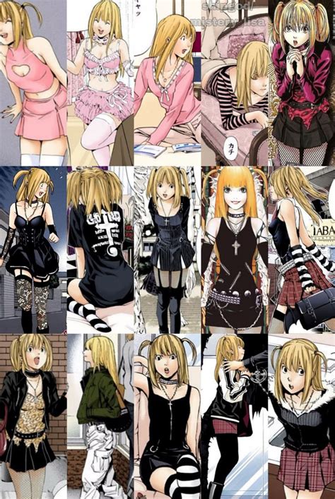 The Evolution of Misa Amane's Dress