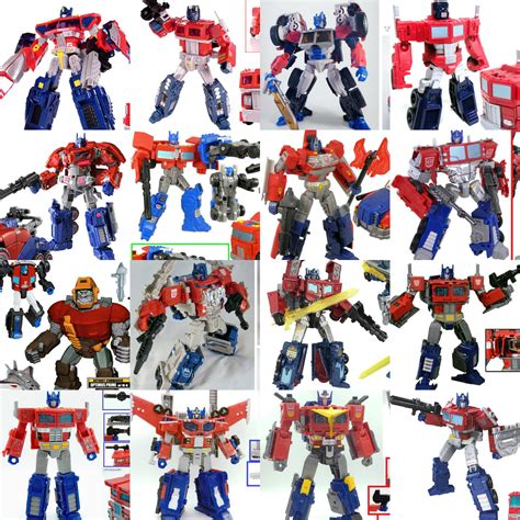 The Evolution of Optimus Prime