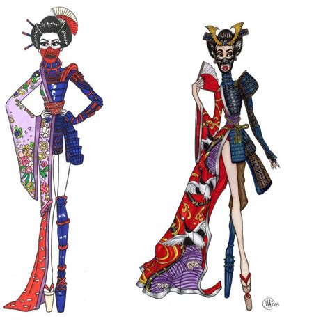 The Evolution of Otaku Pin Samurai Dresses