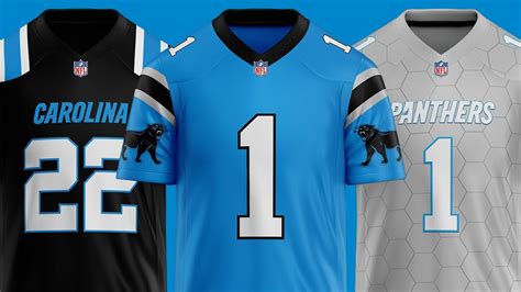 The Evolution of Panthers Jerseys