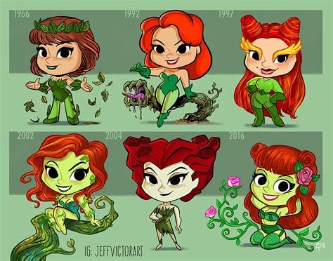 The Evolution of Poison Ivy Costumes