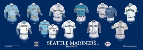 The Evolution of Seattle Mariners Uniforms: A Timeless Story of Tradition and Transformation