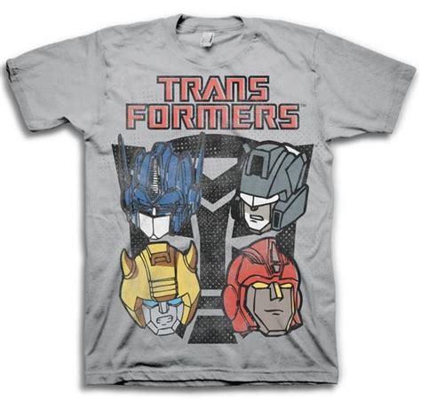 The Evolution of Transformer T-Shirts