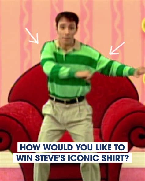 The Evolution of the Blue's Clues Steve Shirt