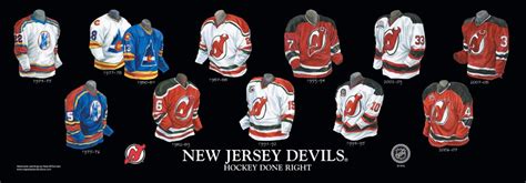 The Evolution of the Devils' Jersey