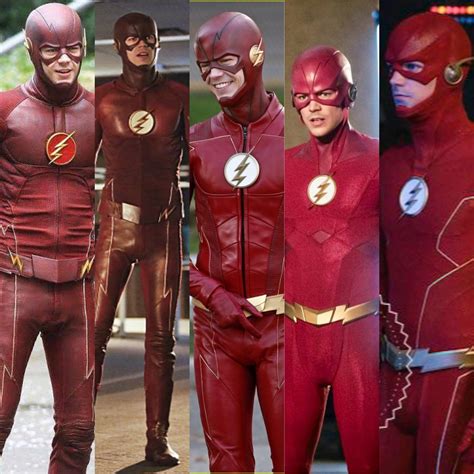 The Evolution of the Flash Suit CW