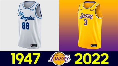 The Evolution of the Iconic Lakers Jersey: A Timeless Symbol of Basketball History