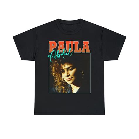 The Evolution of the Paula Abdul T-Shirt