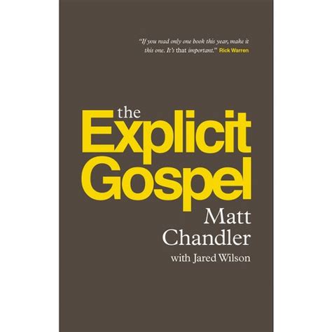 The Explicit Gospel Paperback Edition Epub