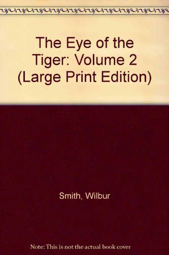 The Eye of the Tiger Volume 1 Large Print Edition PDF