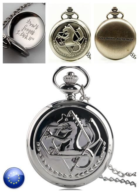 The FMA Pocket Watch: A Timeless Symbol of Alchemy, Truth, and Transcendence