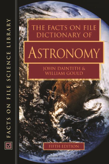 The Facts on The File Dictionery of Astronomy Doc