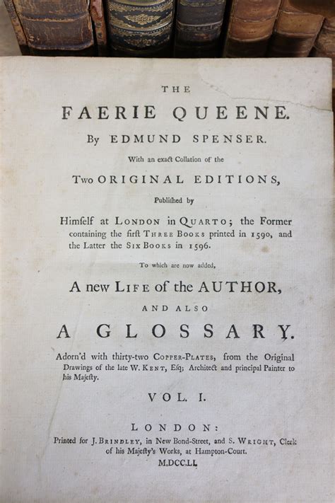 The Faerie Queene by Edmund Spenser with an Exact Collation of the Two Original Editions to Which Are Now Added a New Life of the Author and with Thirty-Two Copper-Plates of 3 Volume 2 PDF