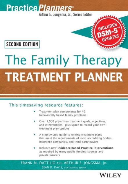 The Family Therapy Treatment Planner with DSM-5 Updates 2nd Edition PracticePlanners Epub