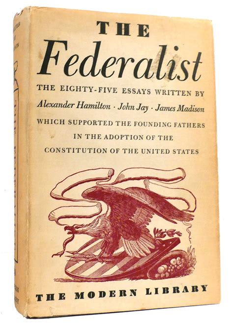 The Federalist John Harvard Library Hardcover PDF