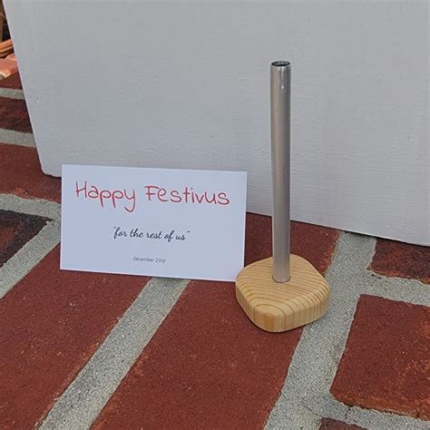 The Festivus pole: