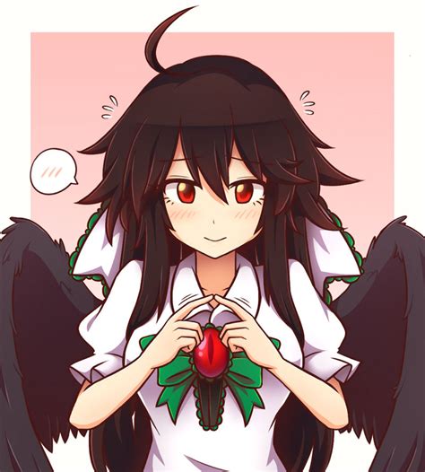 The Fiery Heart of Okuu Touhou