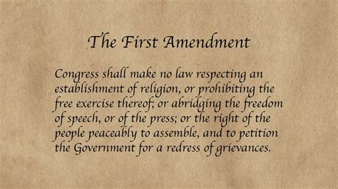 The First Amendment Reader