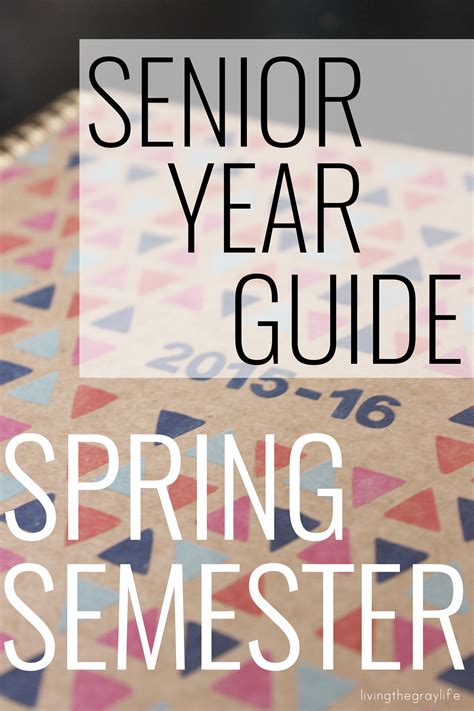 The First Day of Senior Year: A Guide to Making the Most of It